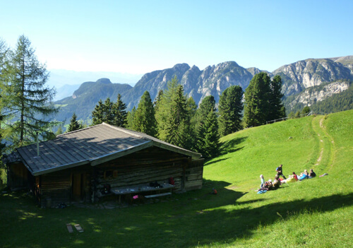 Our mountain hut - time out