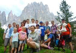 Gruppenfoto auf der Hanigerschwaige