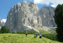 Wandern Tiers am Rosengarten